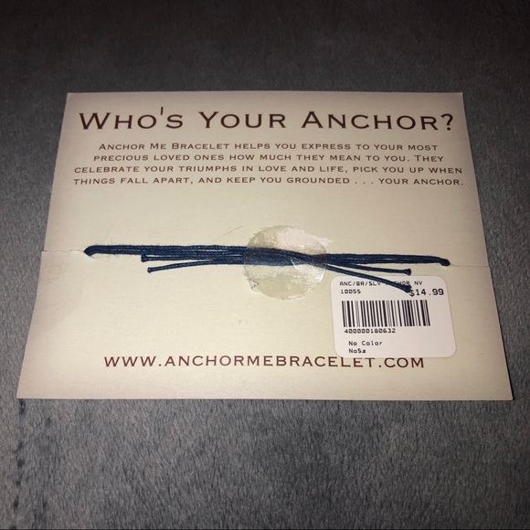 Anchor Me Bracelet ⚓️ - Navy - NWT - Picture 2 of 3